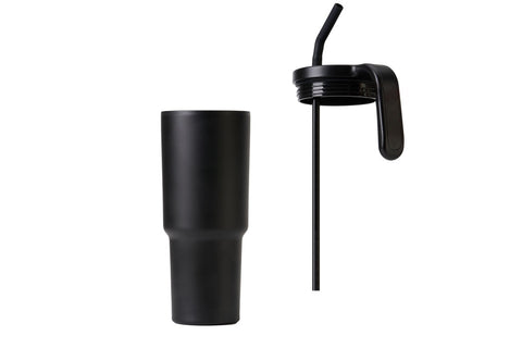 DWHL 3235 / 36 / 37 FORZA 360 - Hans Larsen Recycled Stainless Steel/PP Tumbler with 360 Branding