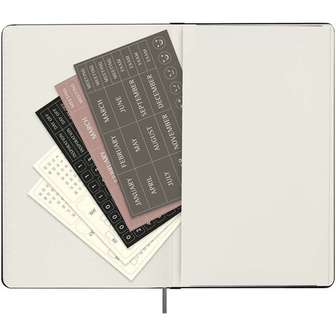 OWMOL 5384 Moleskine Undated 12 Month Weekly Planner - Hard Cover - Large