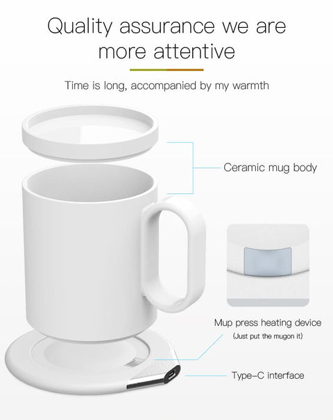 ITHL 534/1137 CRIVITS - Smart Mug Warmer with Wireless Charger