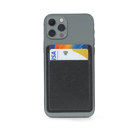 ITSN 1208 ROMA - Santhome® 2-in-1 Mag Cardholder and Inbuilt NFC Digital Business Card - Black