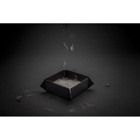 STSW 5261 Swiss Peak® RCS Recycled PU Foldable Magnetic Storage Tray - Black