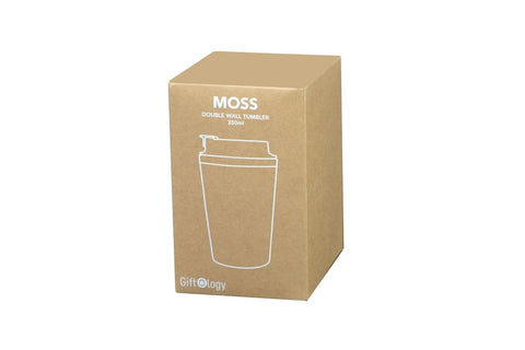 DWGL 3188/89/90 MOSS - Giftology Steel/PP Double Wall Tumbler - 350ml