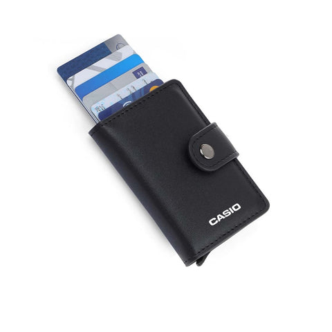 CHGL 9143 FLORINA - RFID PU Slim Cardholder Wallet - Black