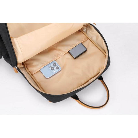 BPSN 2125 MAINZ - Santhome Metro RPET Laptop Backpack - Black
