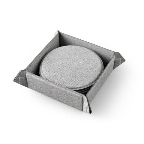 TRAY COASTER – Eco-Friendly Coasters with Stylish Storage Tray