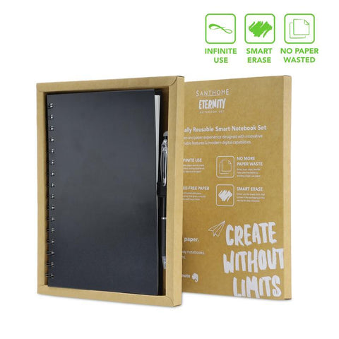 GSSN 9553/54 Santhome® Eternity - The Reusable Notebook & Pen Set