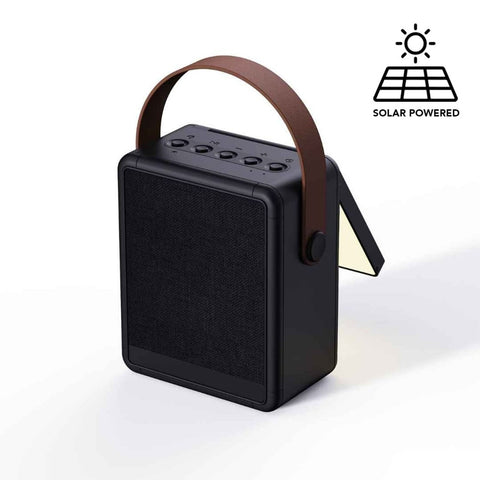 ITSP 1189 SOLA - @memorii RCS Recycled Solar Speaker & Lamp - Black