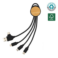 MTST 1111 SULZA - CHANGE Collection RCS Recycled 6-in-1 Multi Cable
