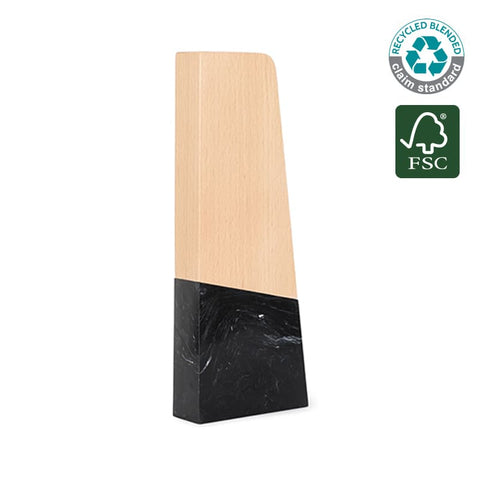 AWEN 9158 FARSO - Waste-to-Wins® Recycled Award - Black Swirl