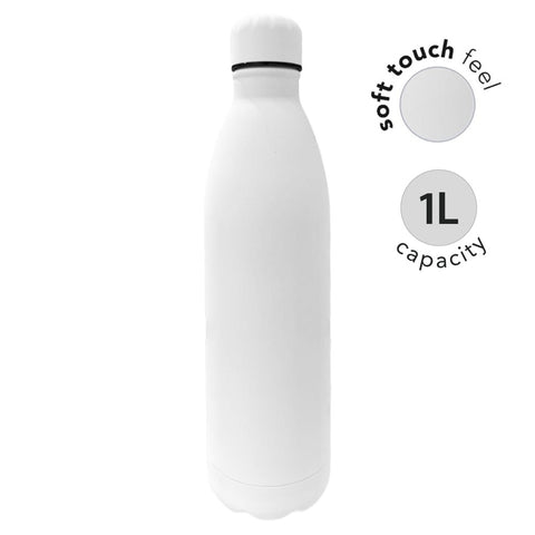DWGL 3282/3283 - MODENA - Giftology Soft Touch lnsulated Water Bottle - 1L