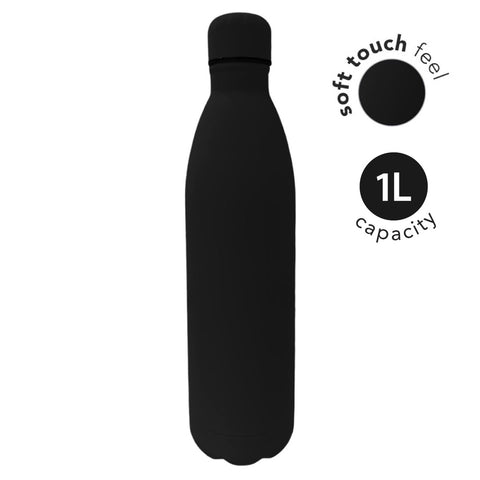 DWGL 3282/3283 - MODENA - Giftology Soft Touch lnsulated Water Bottle - 1L