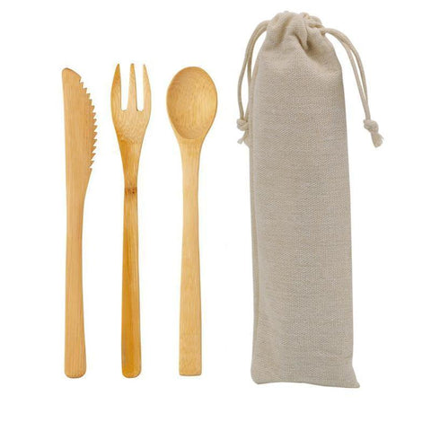 WNEN 9180 MEOLO - eco-neutral Bamboo Cutlery set