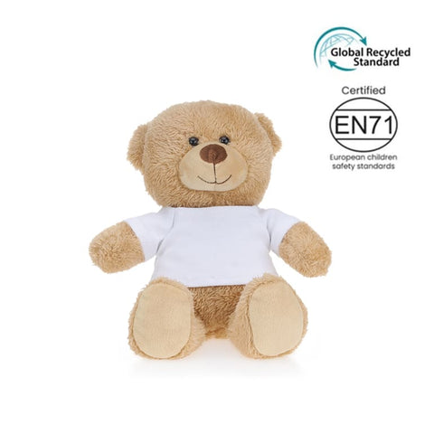 PTEN 8101 eco-neutral® GRS Recycled Teddy Bear Plush Toy (EN71 tested) - 20 cms