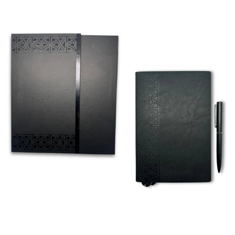 CGS076  Prune — Magnetic Notebook & Pen Gift Set