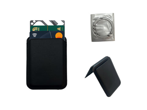 STN046 VeeMag — Magnetic Card Holder with Phone Stand