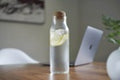 DWEN 362 BERKA - Borosilicate Glass Bottle with Cork Lid - 600ml