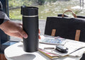 DWXD 915 BOGOTA - Vacuum Coffee Mug With Ceramic Coating - Black