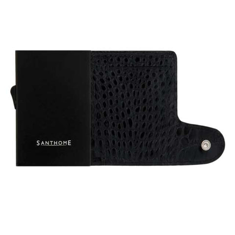 LASN 608/09 LASN CIKAW - SANTHOME Genuine Leather RFID Cards Wallet