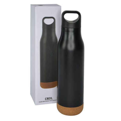 DWGL 3109/10 CREIL - Giftology Insulated Water Bottle with Cork Base