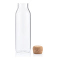 DWEN 363 DELLACH - Borosilicate Glass Bottle with Cork Lid - 1200ml