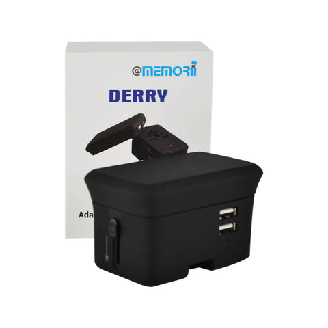ITTA 210 - DERRY - TRAVEL ADAPTER WITH POWERBANK