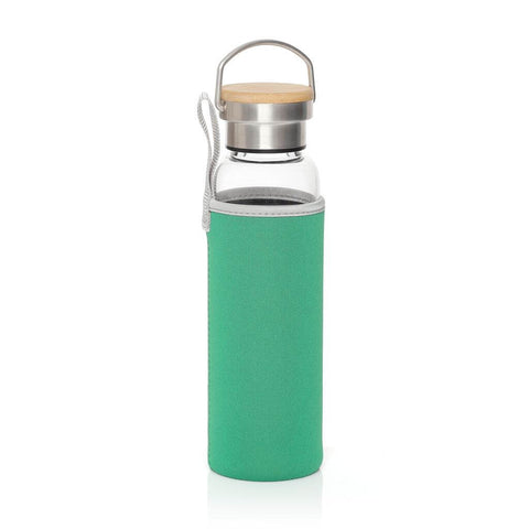 DWHL 352/3/4/5/6  FLOHA - Hans Larsen Borosilicate Glass Bottle with Sleeve