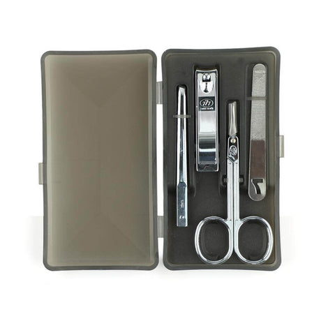 GSMS 9106 GLINA - Premium Grooming / Manicure Set - Silver (777)