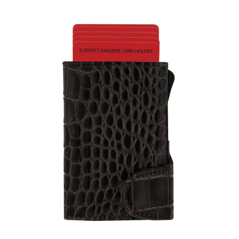 LASN 608/09 LASN CIKAW - SANTHOME Genuine Leather RFID Cards Wallet