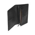 LAMOL 102 Moleskine Classic Match Leather Slimfold Wallet - Black