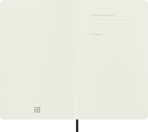 OWMOL 310 Moleskine XL Notebook - Soft Cover - Ruled Black