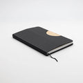 NBEN 109 - STADE - A5 Hard Cover Notebook with Folding Phone Stand