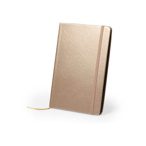 NBMK 101-03 PU Leather Notepad In Eye Catching Metallic Colors.