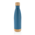 DWGL 3129/30/1/2/3 ODESSA - Giftology Double Wall Stainless Bottle with Bamboo Lid and Base