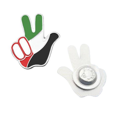 UAE Peace Sign Badges