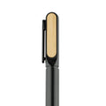 WIMP 269  ULMEN - Twist Metal Pen with Bamboo on Clip