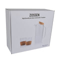 GSHL 3106  ZOSSEN - Hans Larsen Set of Glass Carafe with 2 Tumblers