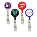 Round Rotating Badge Reel - keep your logo upright at all times