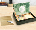 Eco Bamboo Desk Organiser/ Calendar