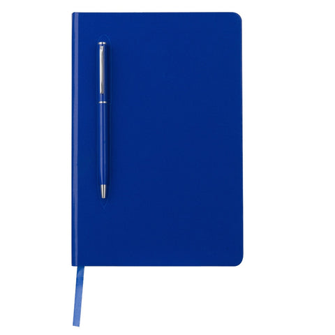 GSGL 301/306 CAMPINA - A5 Leatherette Hard Cover Notebook W/ Metal Pen